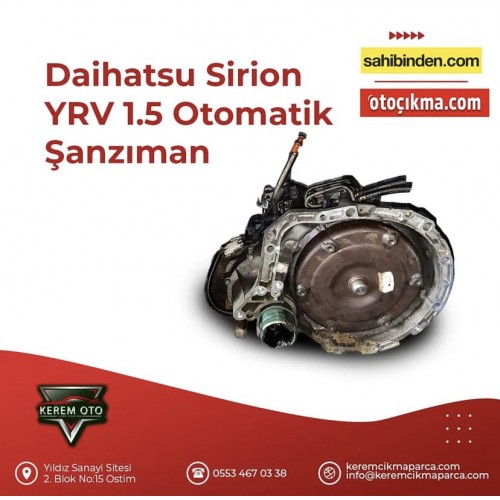 Daihatsu yrv otomatik şanzıman 