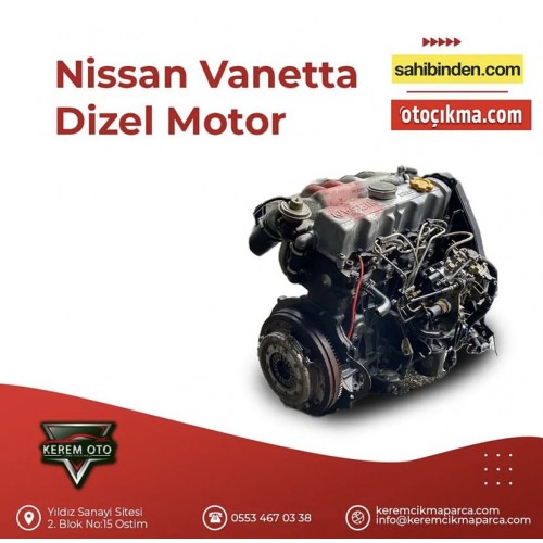 Nissan vanetta dizel motor