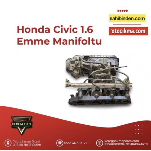 Honda Euro Civic emme manifoldu 